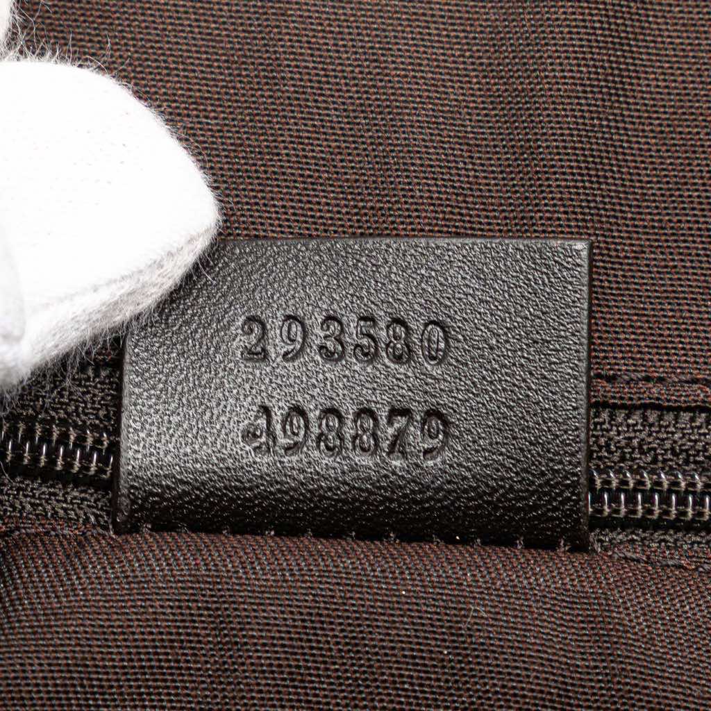 Gucci Leather Abbey D Ring Horsebit Tote - Detail 1