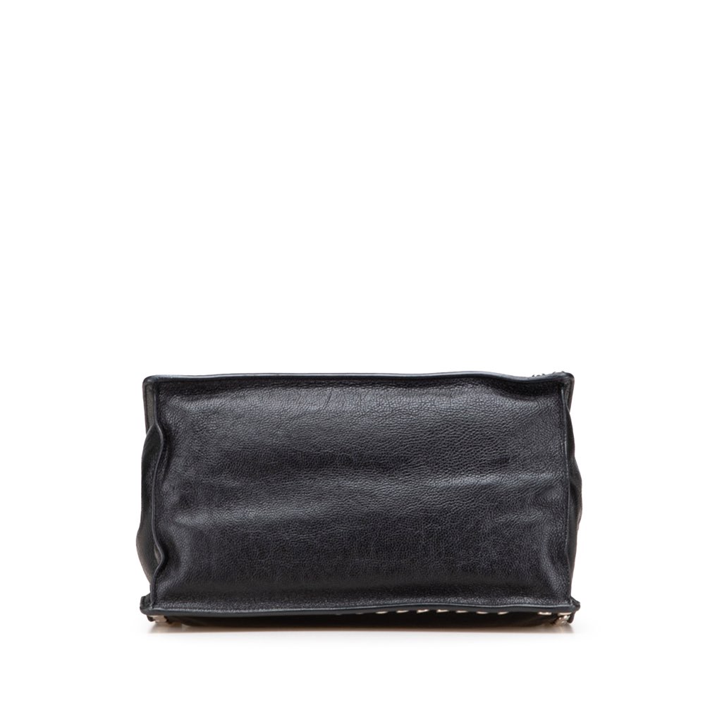 Prada Glace Calf Studded Etiquette Tote - 3