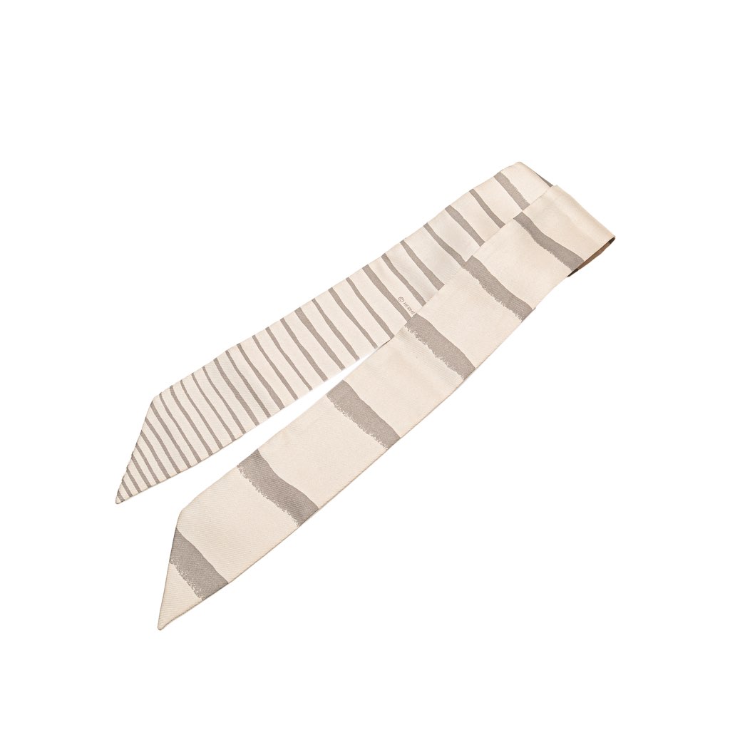 Hermès Mediterranee Silk Twilly Scarf