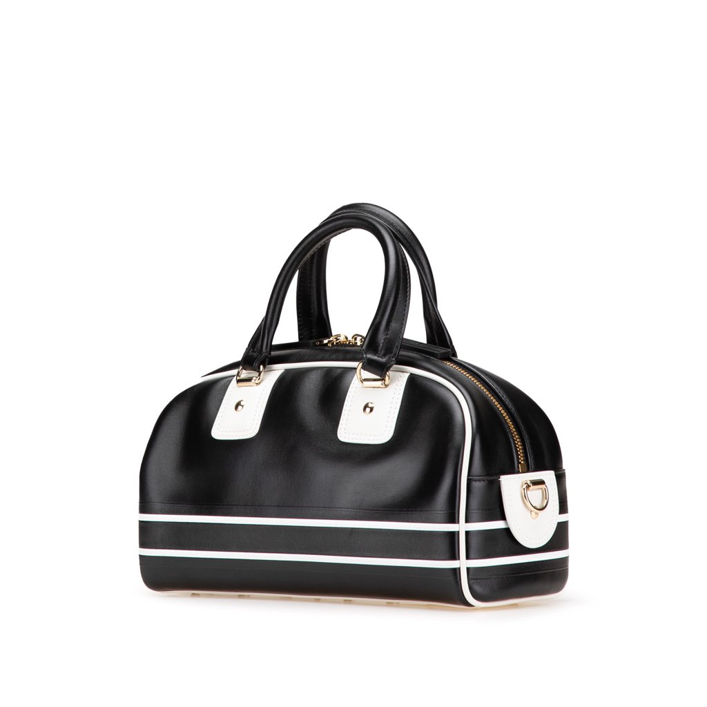 Dior Small Leather Dior Vibe Zip Bowling Bag - 2