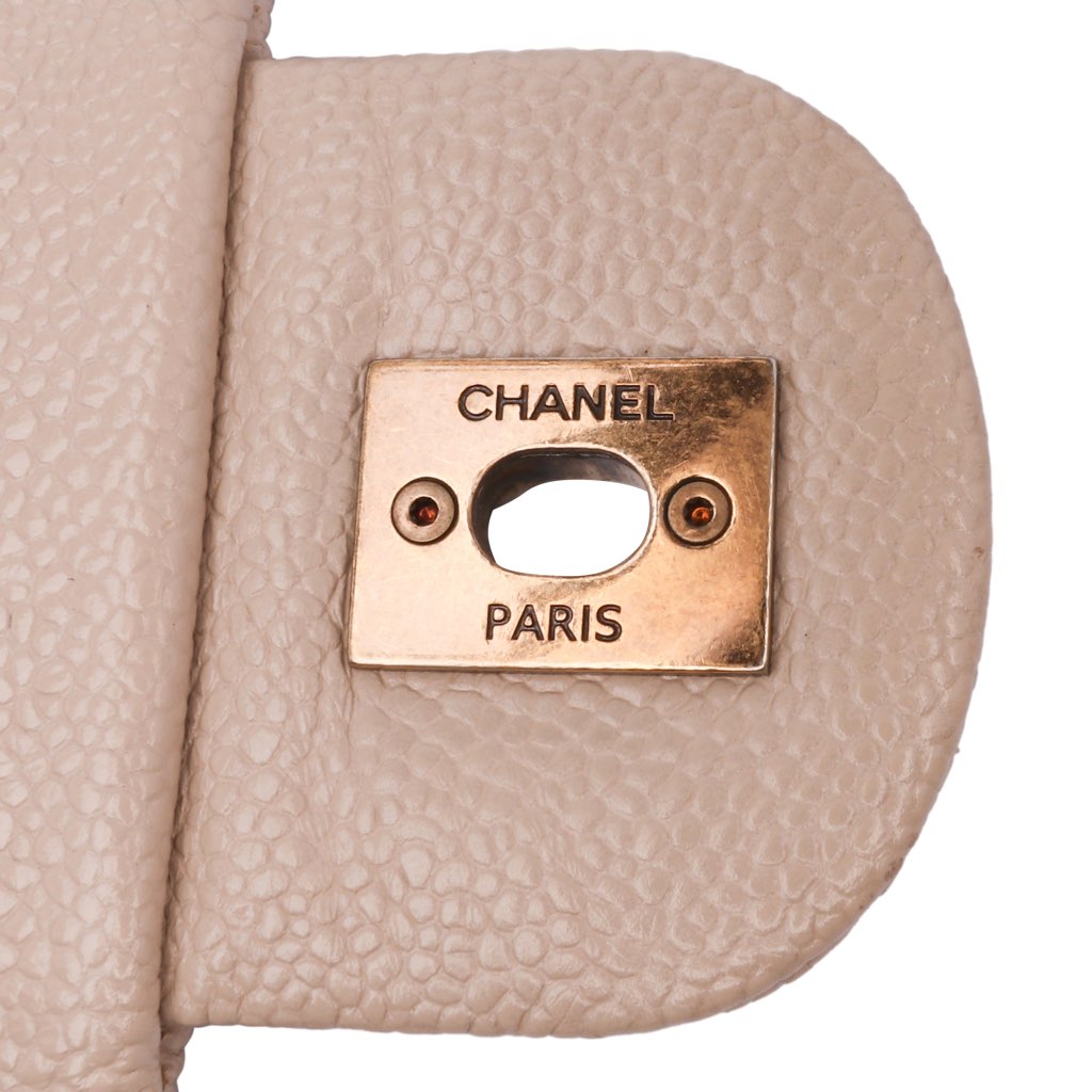 Chanel Medium Quilted Caviar Coco Pleats Messenger Flap - Image 10