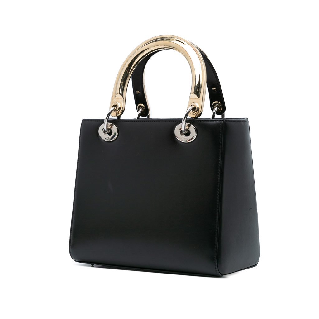 Dior Medium Calfskin Patch Embellished Lady Dior - 2