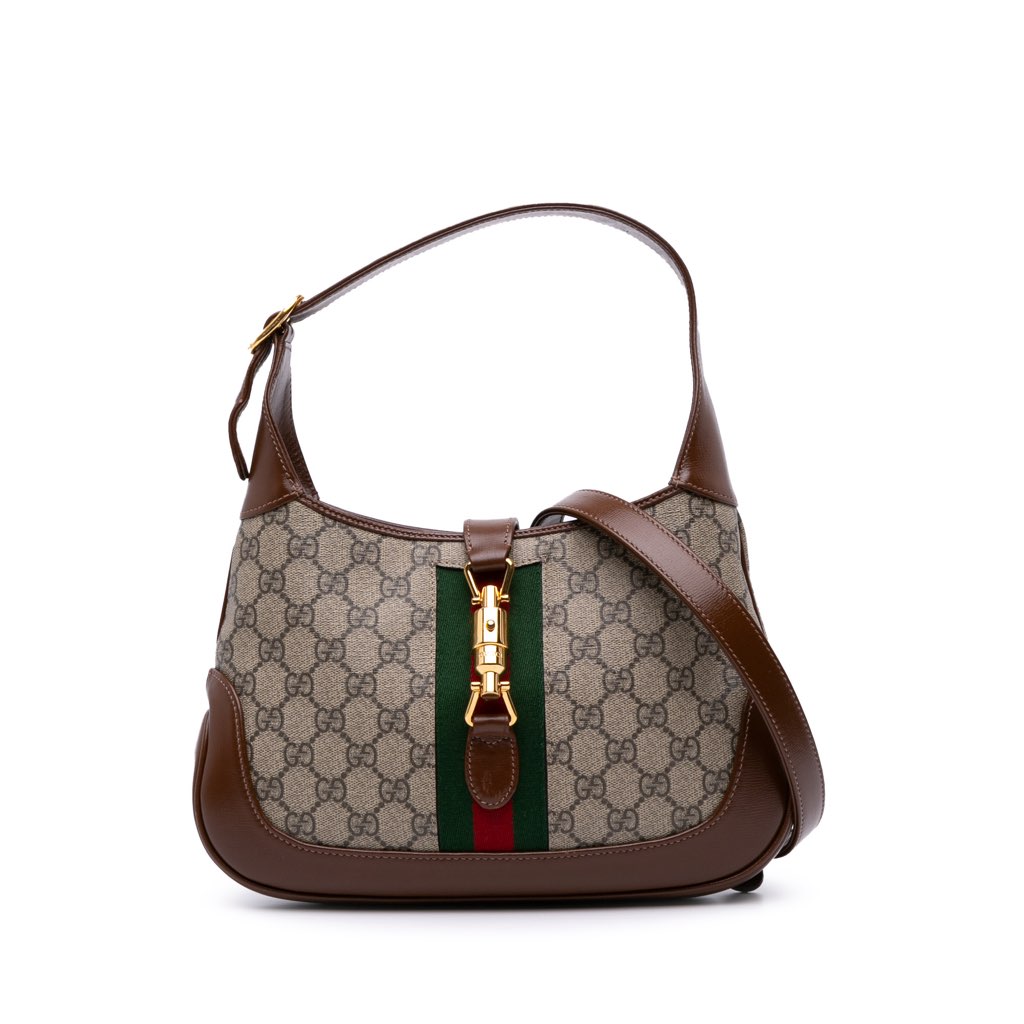 Gucci Small GG Supreme Jackie 1961 Crossbody