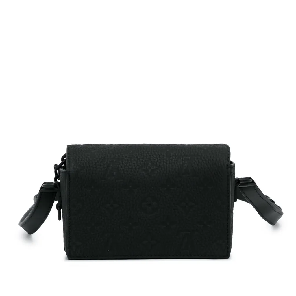 Louis Vuitton Monogram Taurillon Steamer Wearable Wallet Black Leather Very good - Inside View