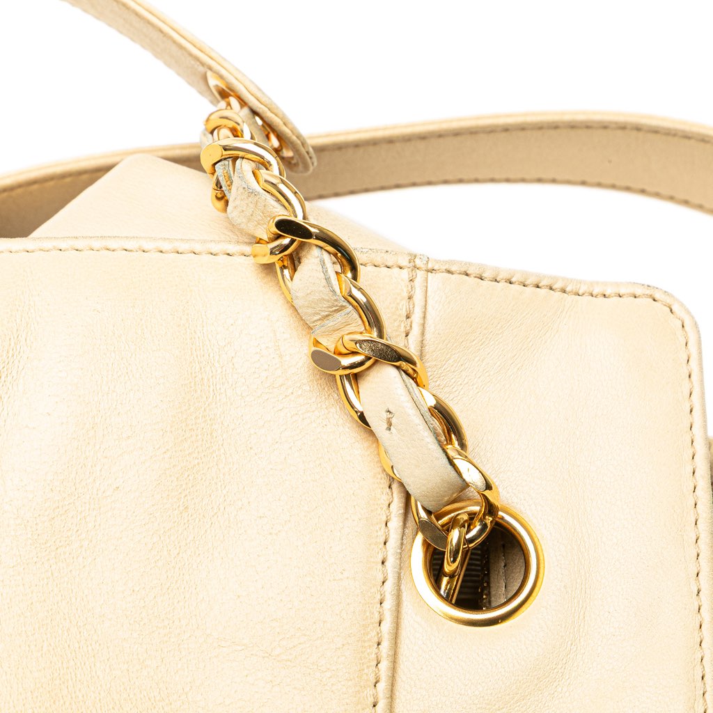 Chanel CC Lambskin Chain Tote - Image 15