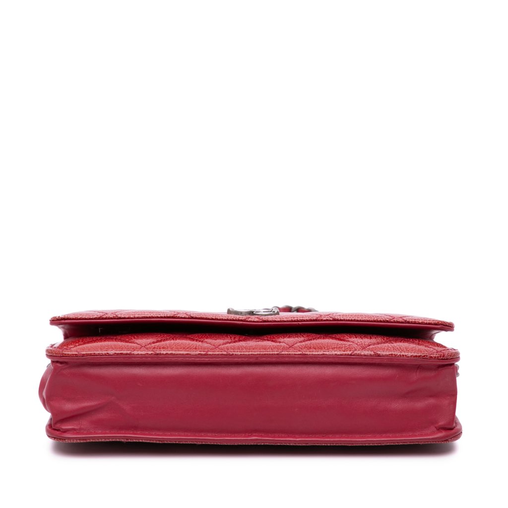 Chanel Paris Dallas CC Patent Goatskin Wallet on Chain - 3