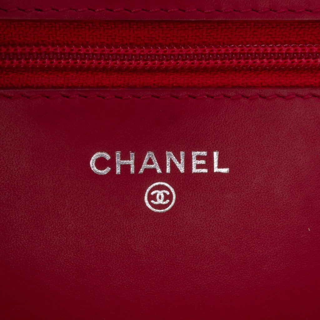 Chanel Paris Dallas CC Patent Goatskin Wallet on Chain - 5