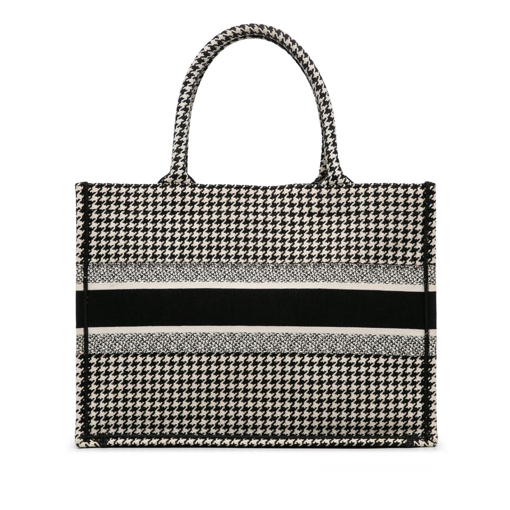 Dior Medium Houndstooth Book Tote - 3