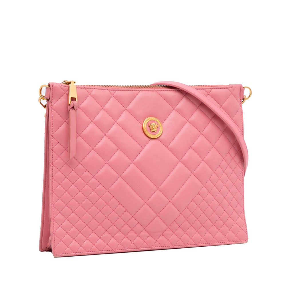 Versace Quilted Medusa Crossbody - 2