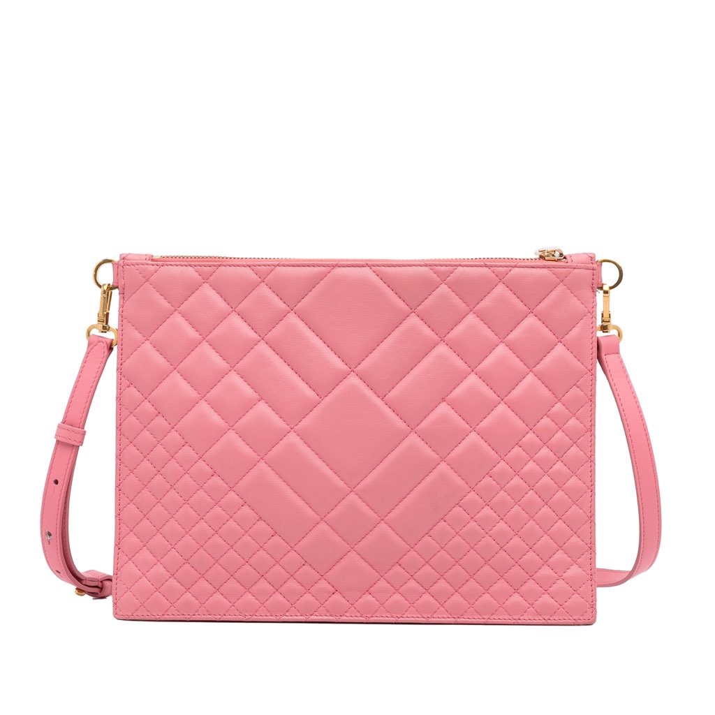 Versace Quilted Medusa Crossbody - 4