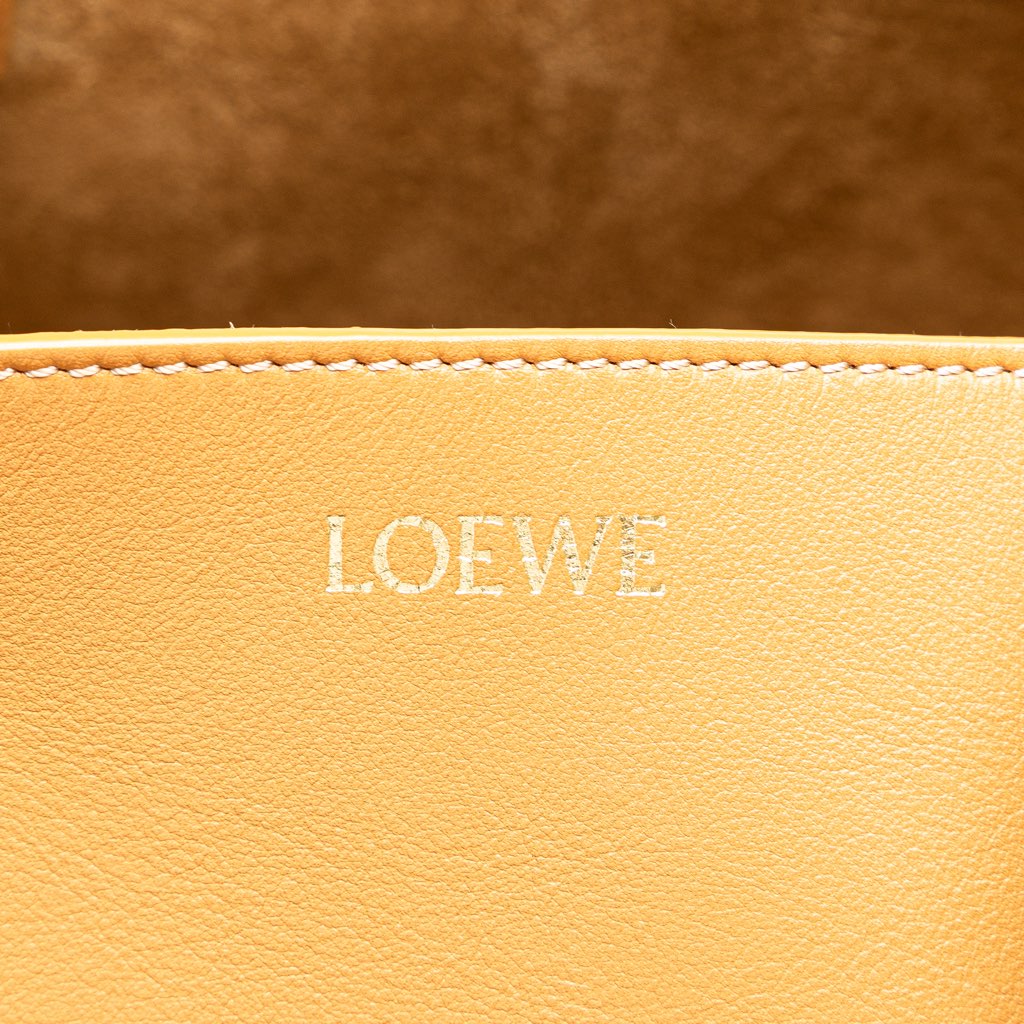 Loewe Medium Shiny Calfskin Puzzle Fold Tote - 5