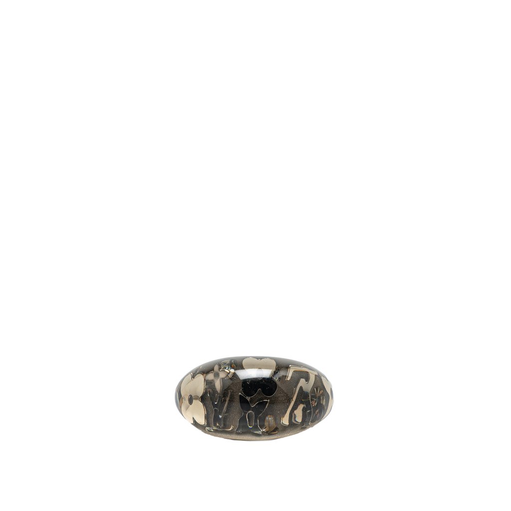 Louis Vuitton Resin Crystal Inclusion Ring
