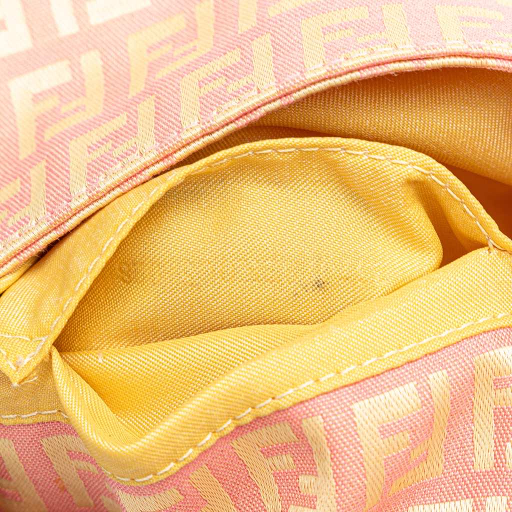 Fendi Mini Zucchino Canvas Baguette - Detail 2