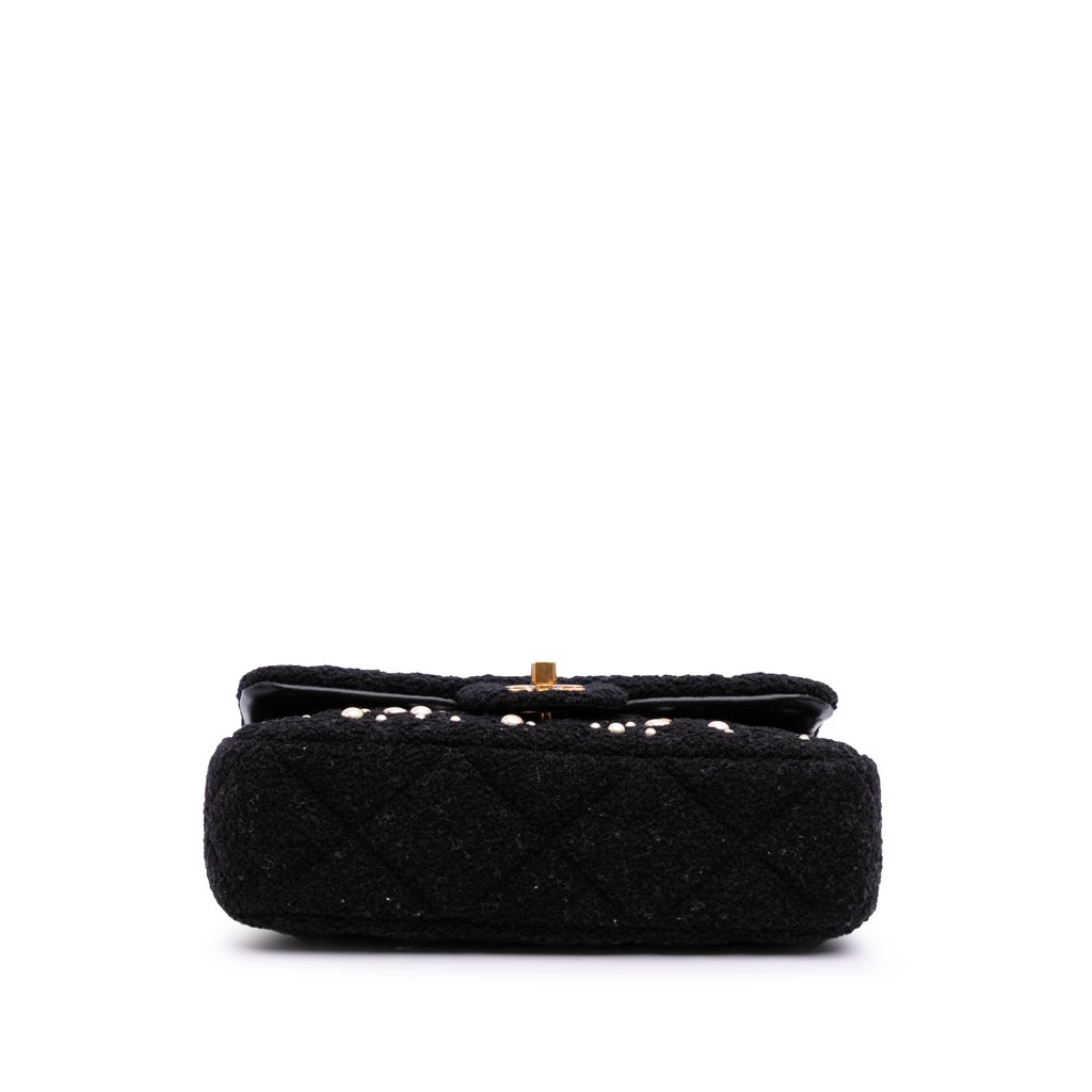 Chanel Small Tweed Pearl Cosmos Flap - Image 6