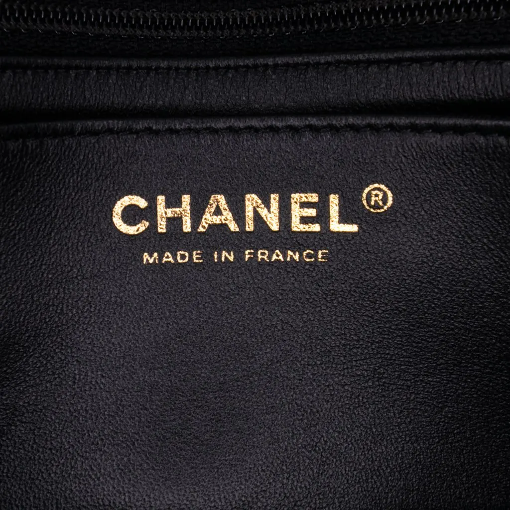 Chanel Small Tweed Pearl Cosmos Flap Black Tweed Good - Box View