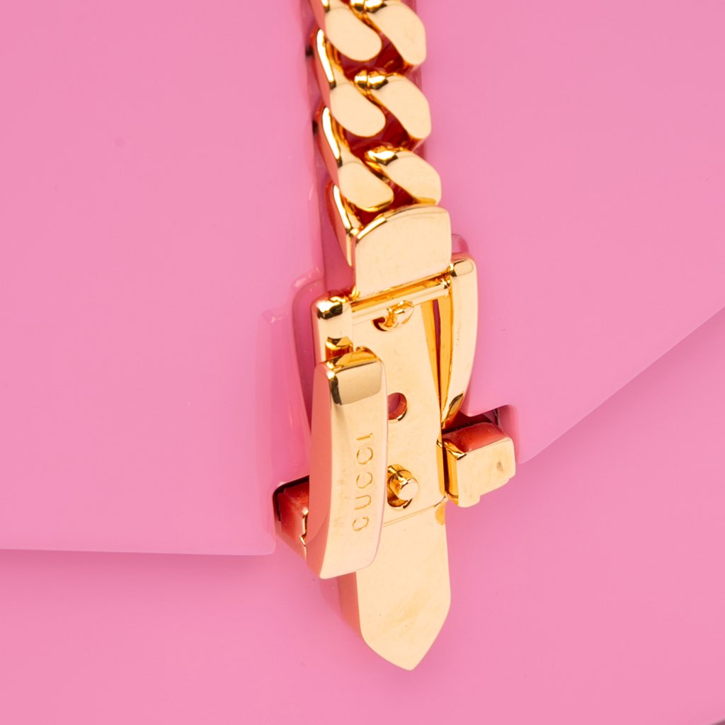 Gucci Mini Acrylic Sylvie 1969 Top Handle Bag - Detail 2