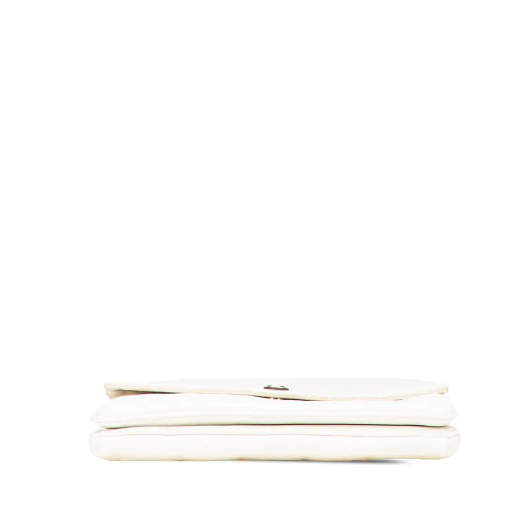 Louis Vuitton Monogram Empreinte Twice White Leather Good - Inside View