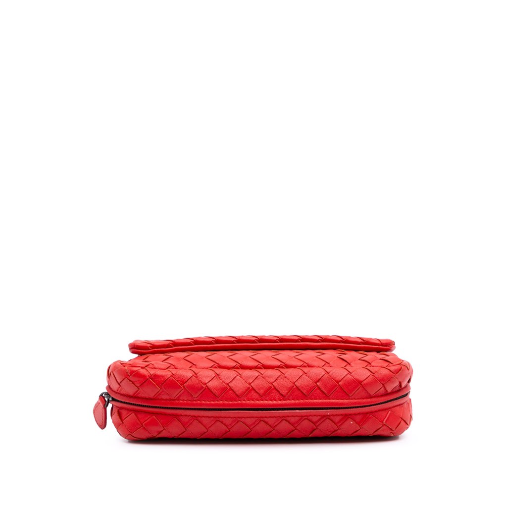 Bottega Veneta Mini Nappa Intrecciato Expandable Chain Crossbody - 3