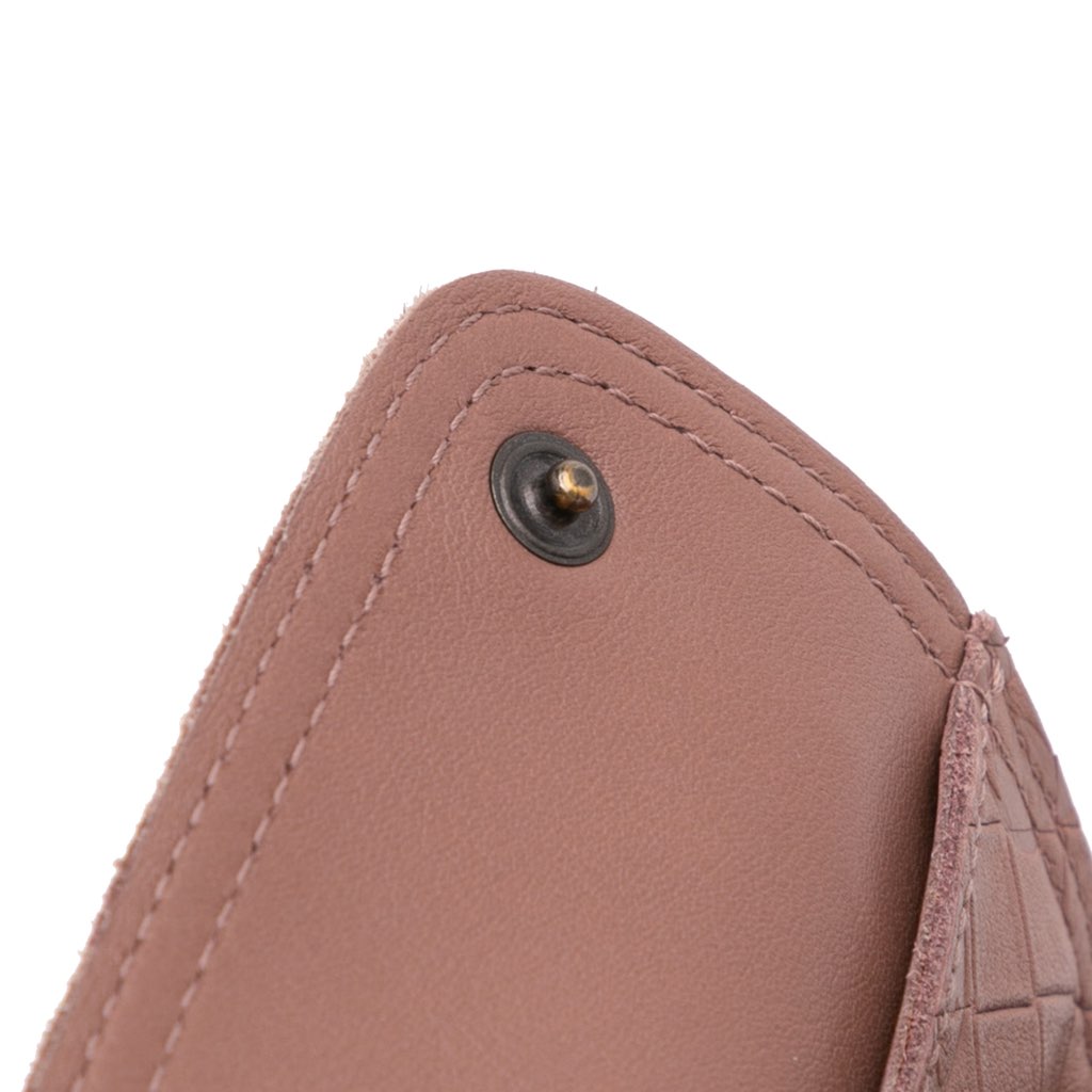 Bottega Veneta Small Calfskin Intrecciomirage Embossed Butterfly Chain Crossbody - Image 12