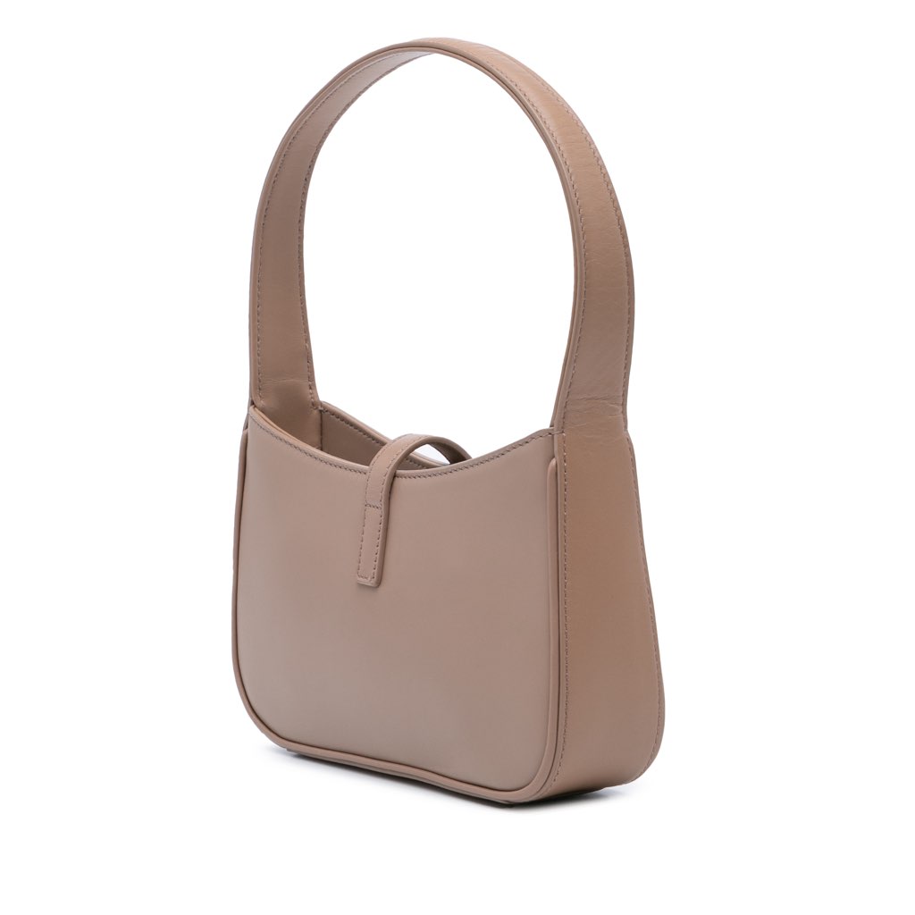 Saint Laurent Mini Calfskin Le 5 a 7 Shoulder Bag - Back view