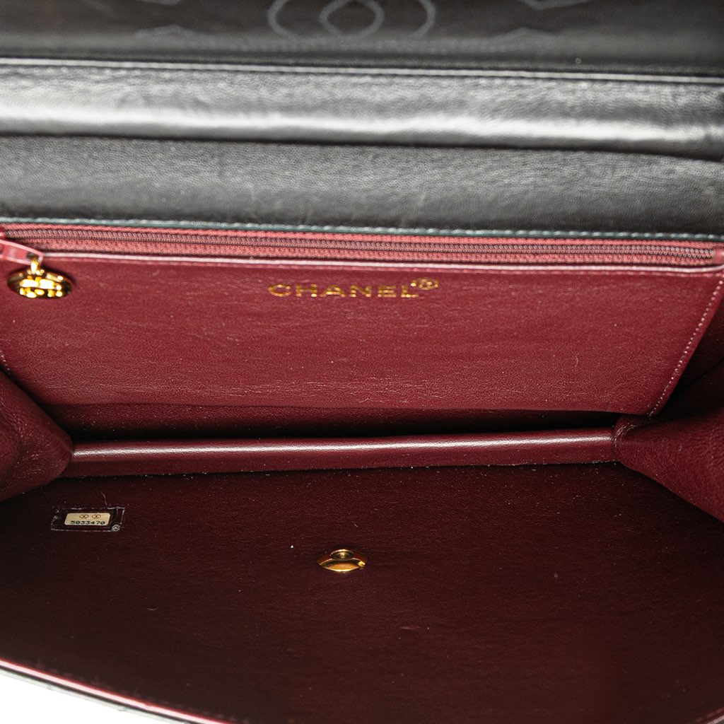 Chanel CC Quilted Lambskin Single Flap - 4