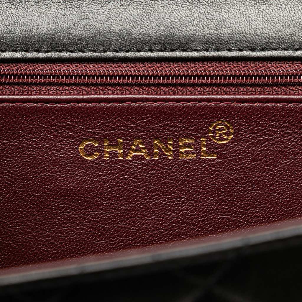 Chanel CC Quilted Lambskin Single Flap - 5