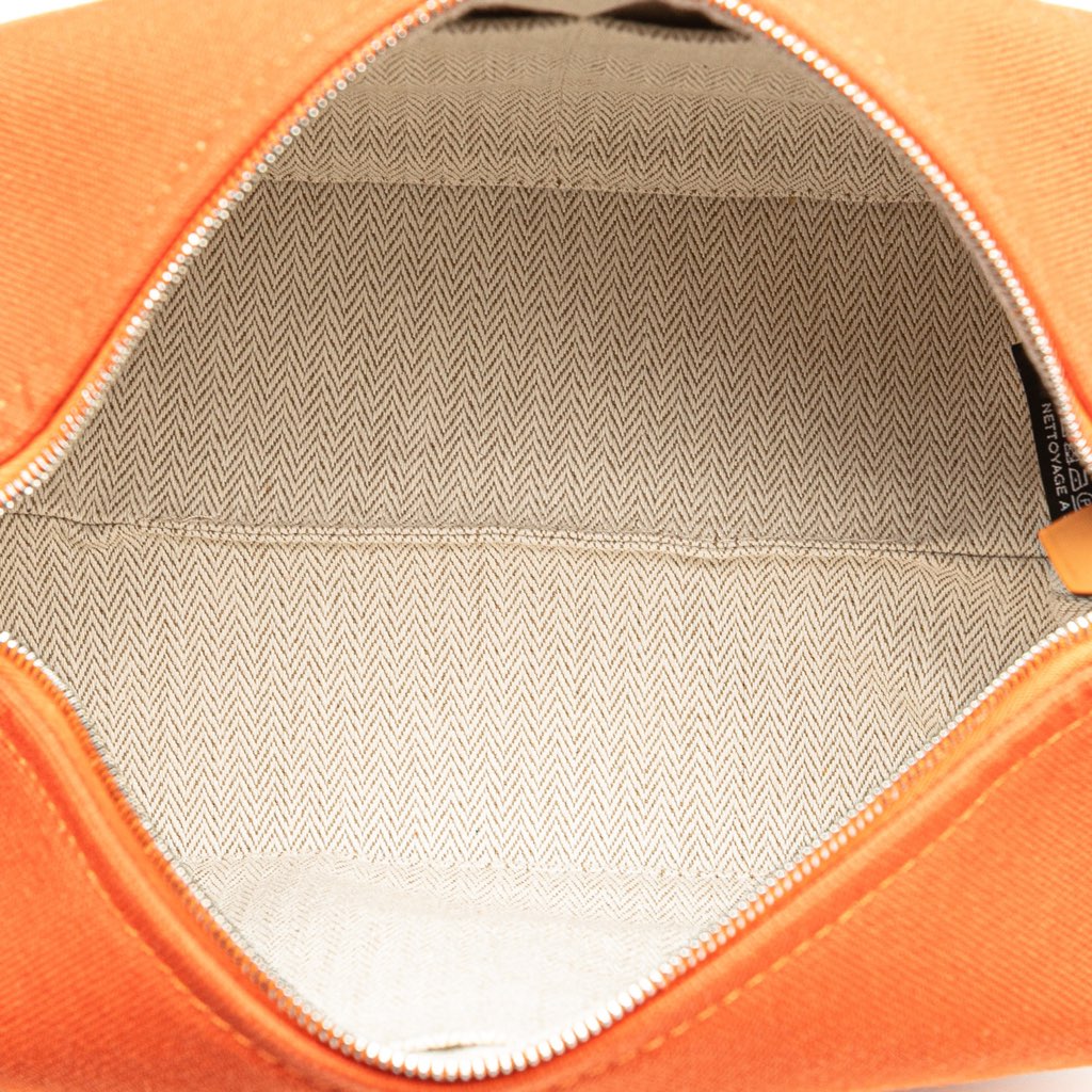 Hermès Small Toile Bride A Brac - 4