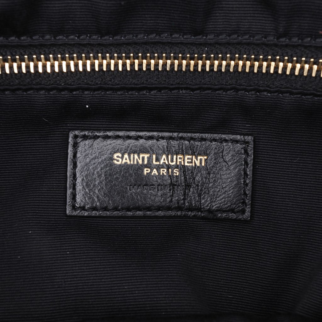 Saint Laurent Medium Lambskin Cecile Bucket Bag - Side view