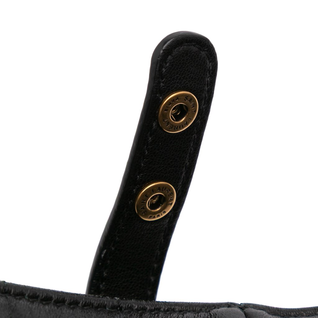 Saint Laurent Medium Lambskin Cecile Bucket Bag - Image 11