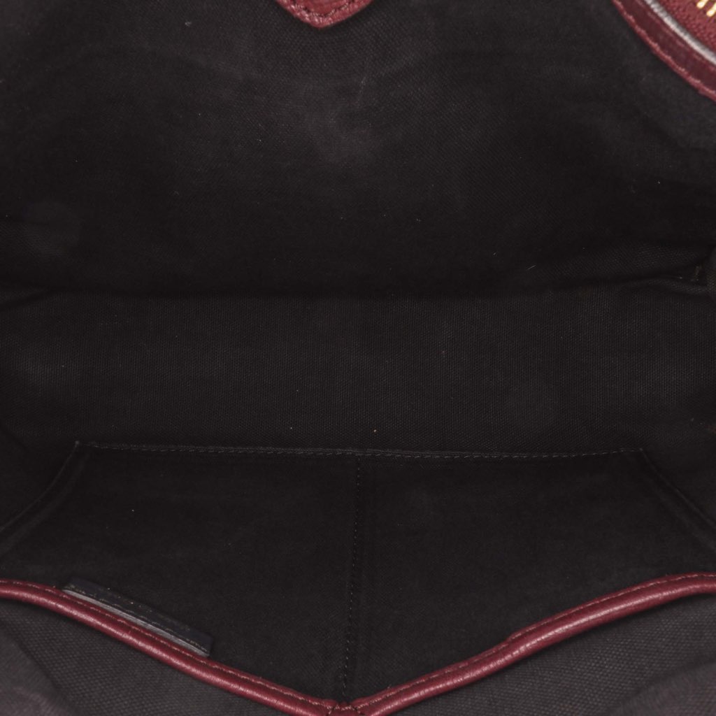 Burberry Medium Leather and House Check Banner Satchel - 5