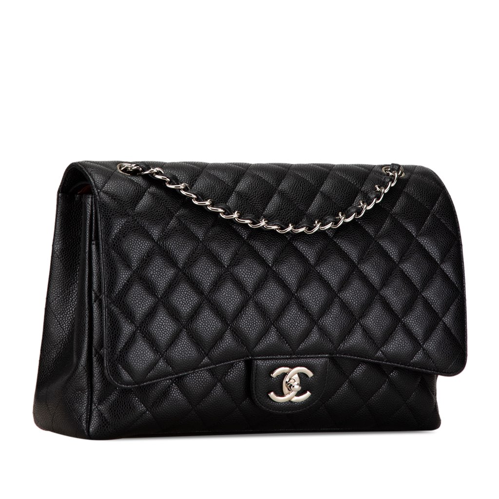 Chanel Maxi Classic Caviar Double Flap - 2
