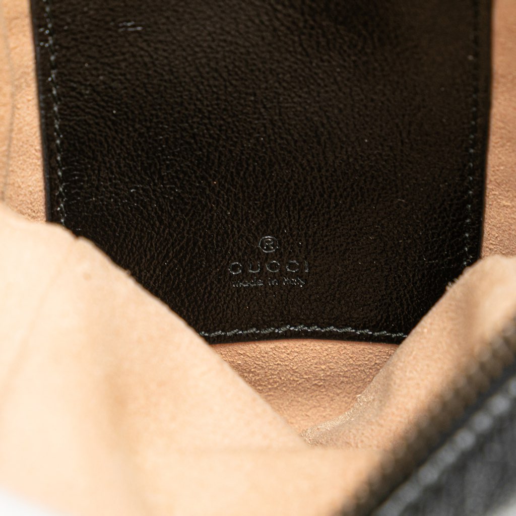 Gucci GG Marmont Matelasse Leather Torchon Phone Holder - Side view