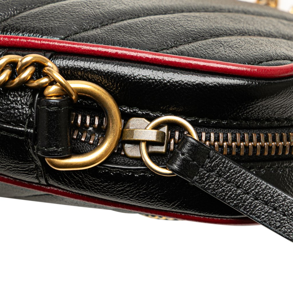 Gucci GG Marmont Matelasse Leather Torchon Phone Holder - Detail 2