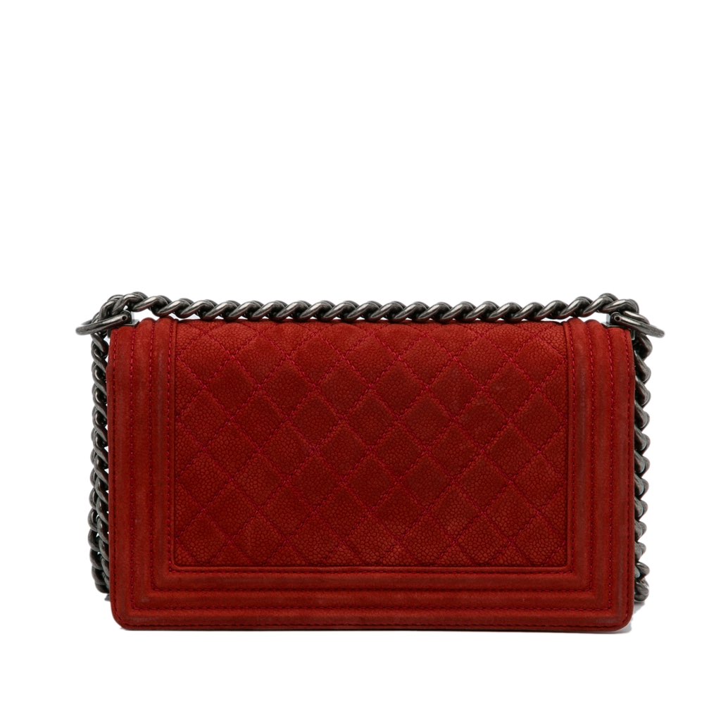 Chanel Old Medium Quilted Caviar Boy Flap - 3