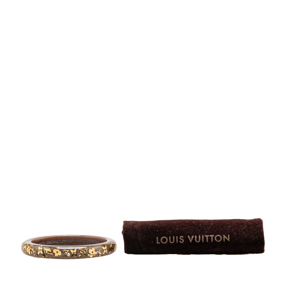 Louis Vuitton Monogram Resin Inclusion Bangle - 4