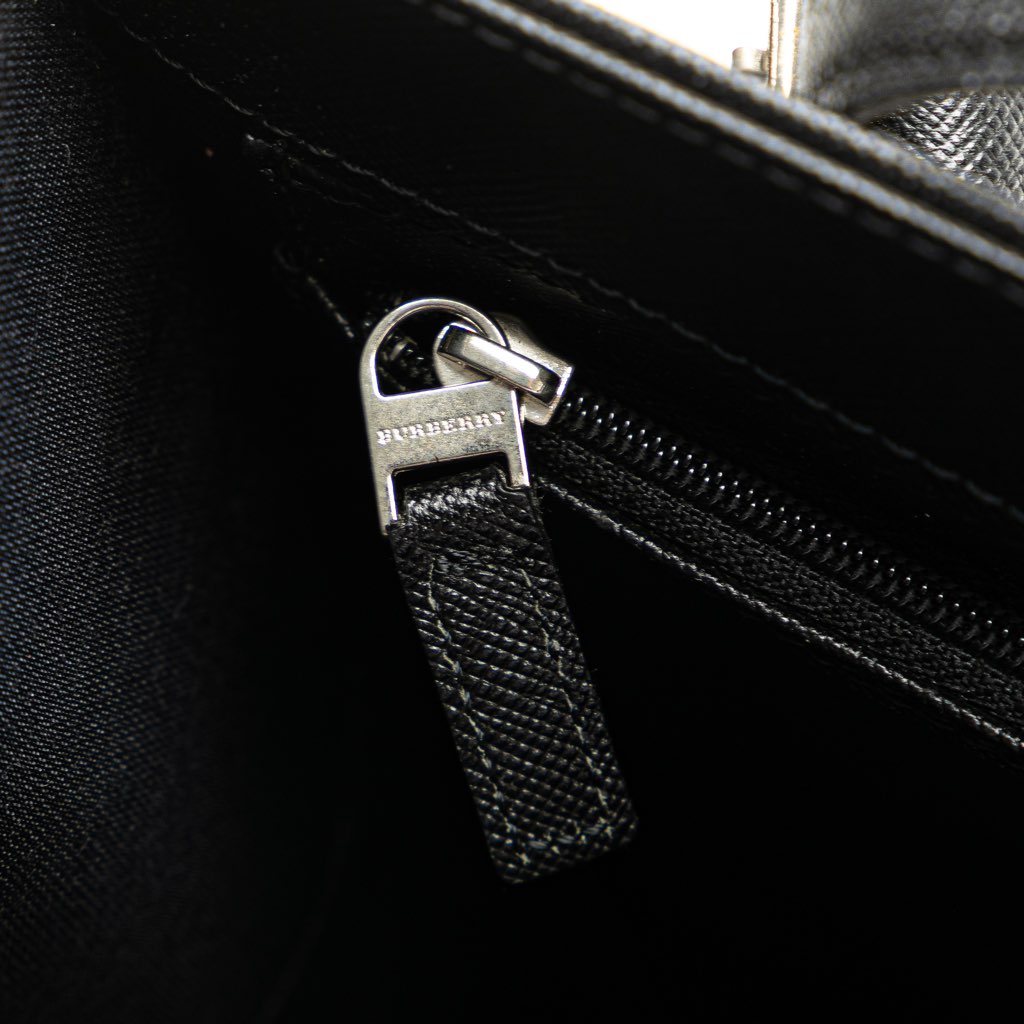Burberry House Check Canvas Handbag - Detail 1