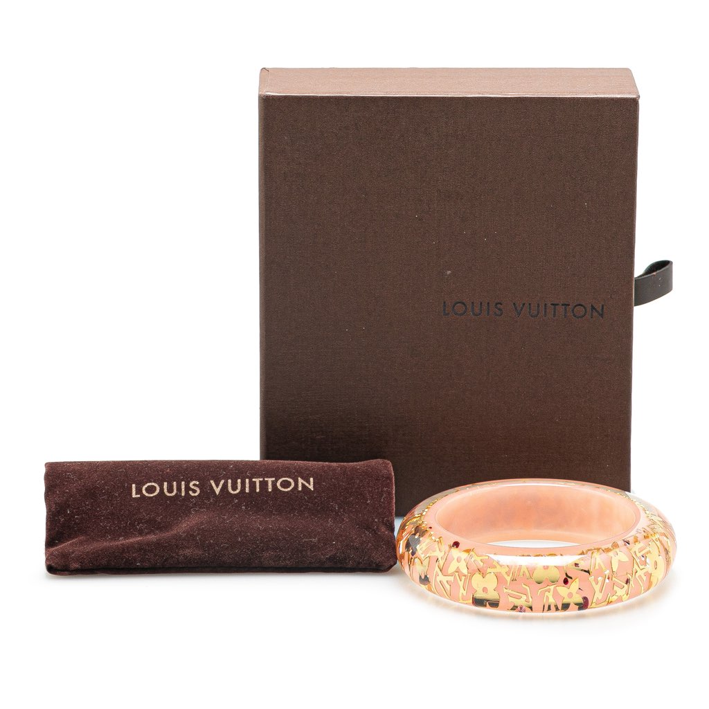 Louis Vuitton Monogram Resin Inclusion Bangle - 4