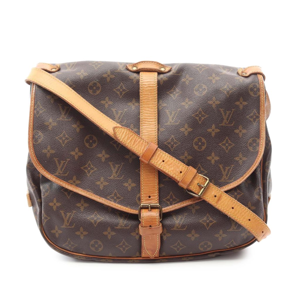 Louis Vuitton Monogram Saumur 35