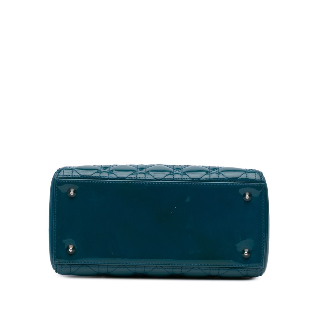 Dior Medium Patent Cannage Lady Dior - 3