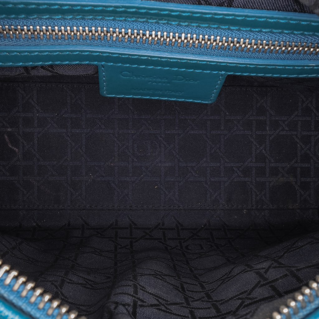 Dior Medium Patent Cannage Lady Dior - 4