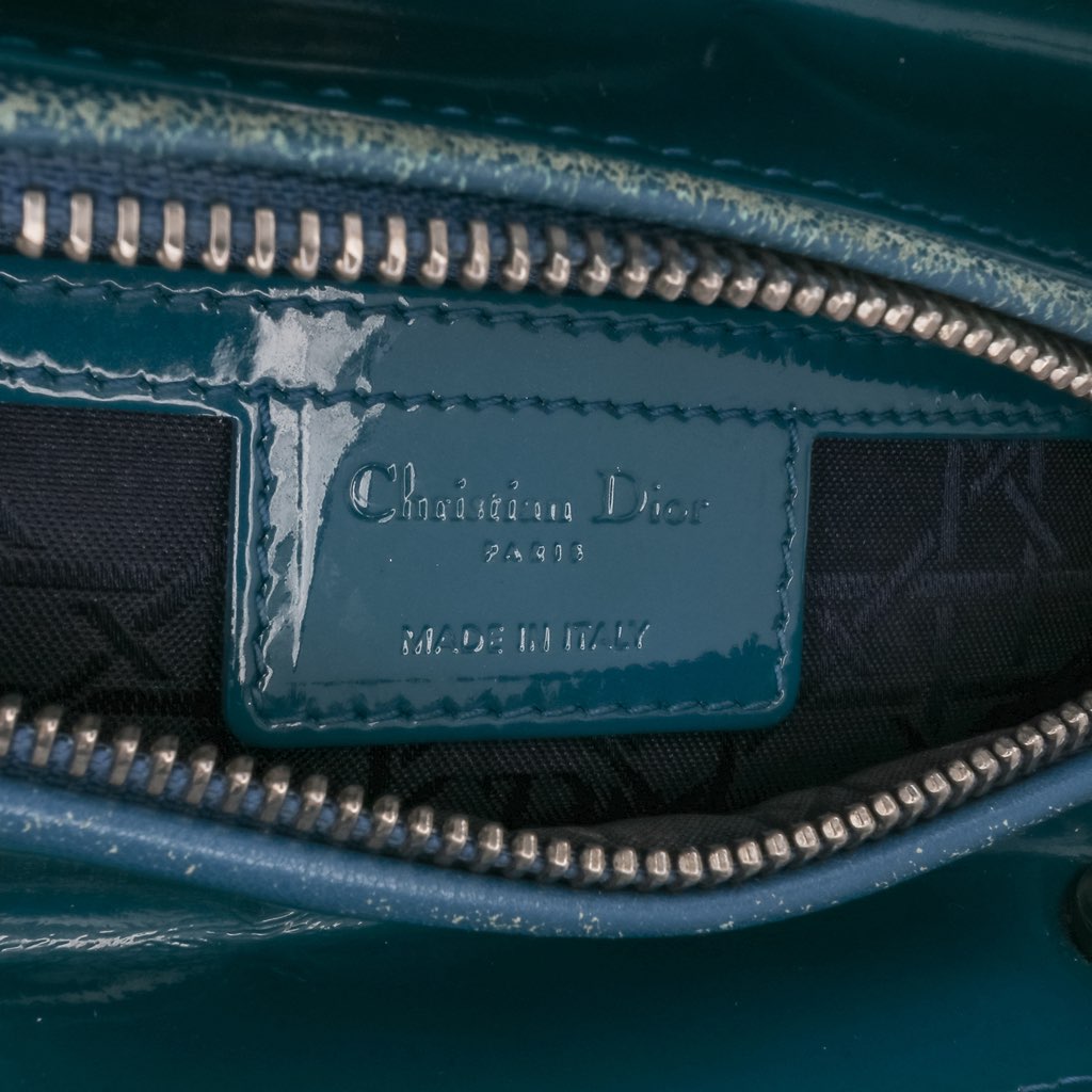 Dior Medium Patent Cannage Lady Dior - 5