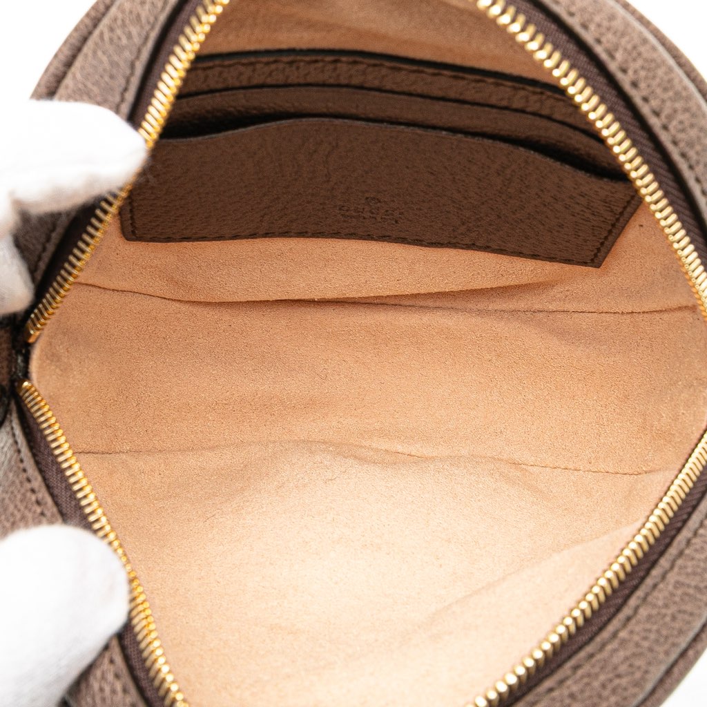 Gucci GG Supreme Ophidia Round Clutch - 4