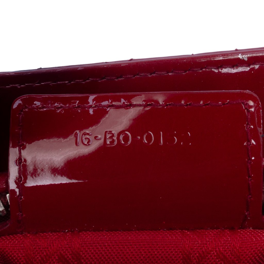 Dior Medium Patent Cannage Lady Dior - 5