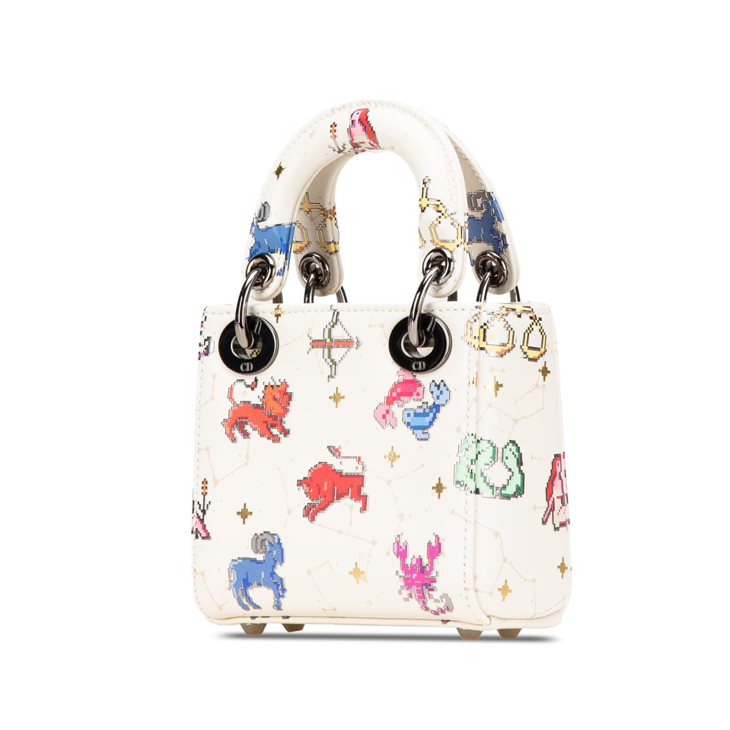 Dior Micro Calfskin Pixel Zodiac Lady Dior - 2
