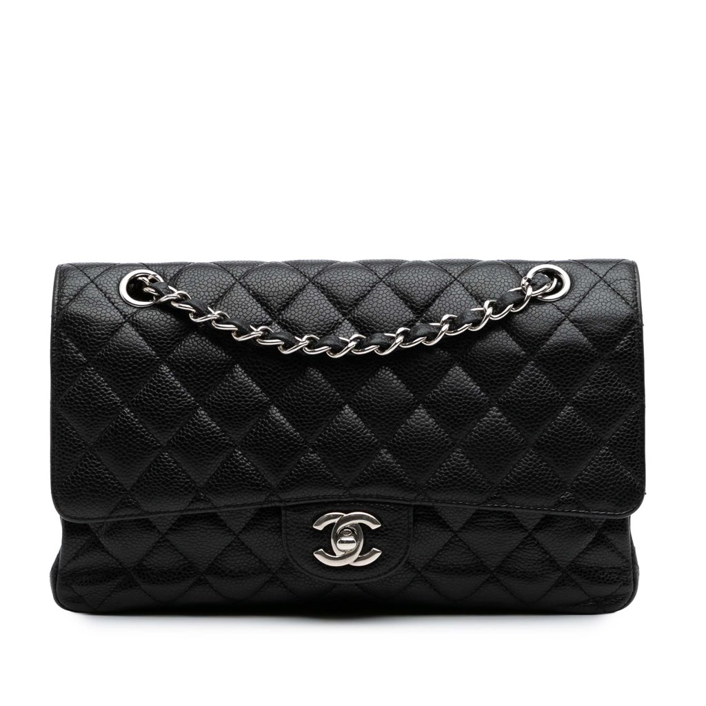Chanel Medium Classic Caviar Double Flap