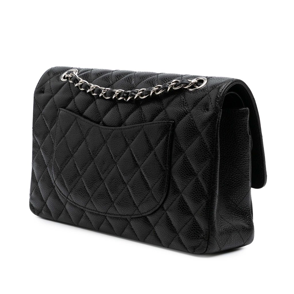 Chanel Medium Classic Caviar Double Flap - 2