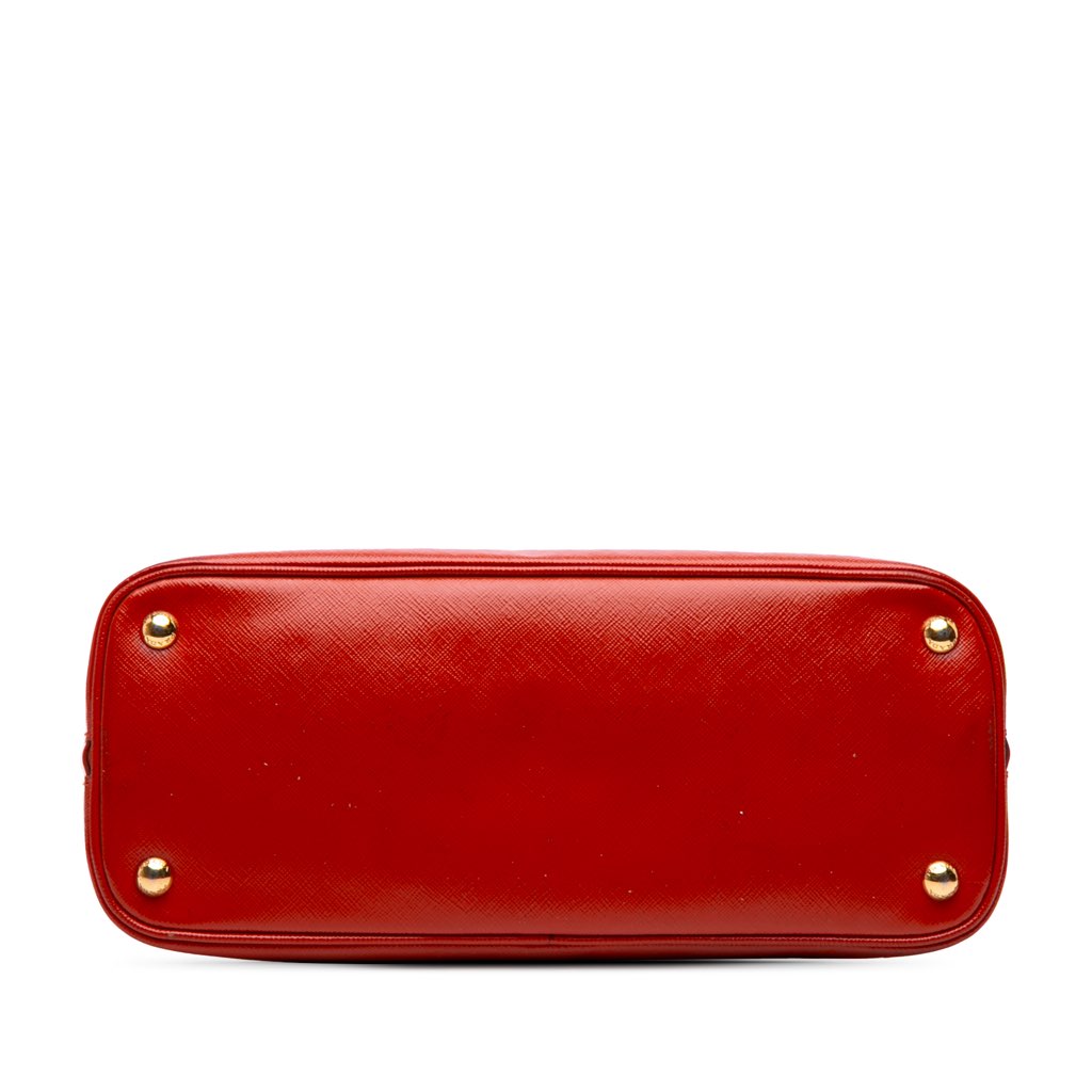 Prada Medium Saffiano Vernice Promenade Satchel - 3