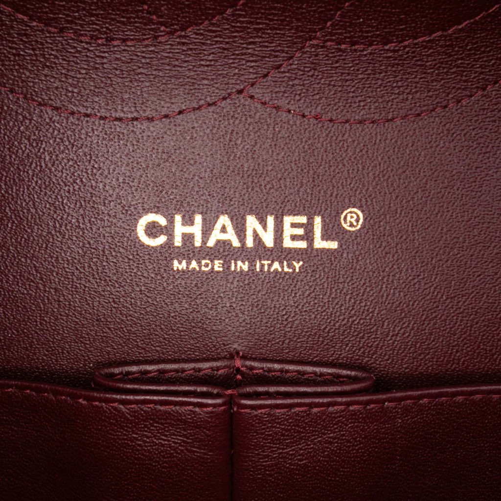 Chanel Jumbo Classic Lambskin Double Flap - Side view