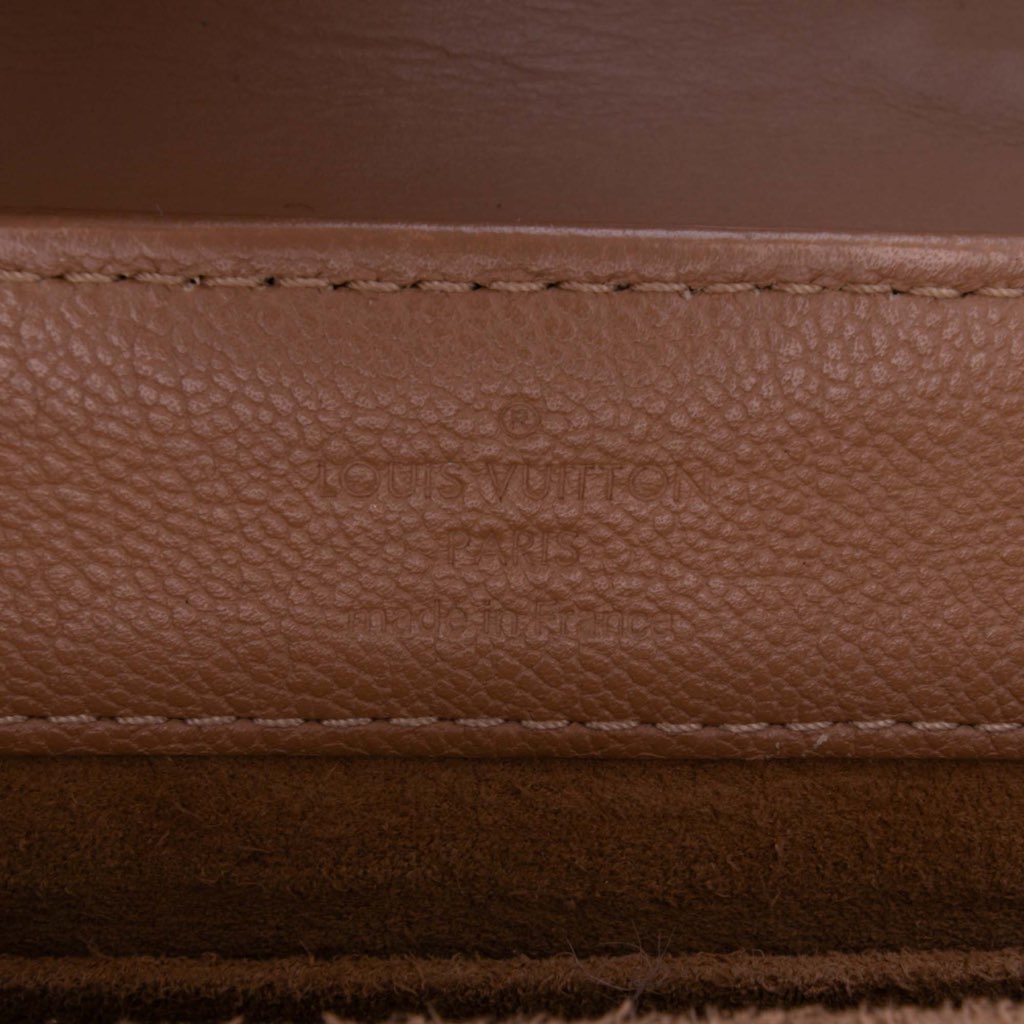 Louis Vuitton Monogram Cuir Plume Ecume Very Chain Satchel - Detail 2