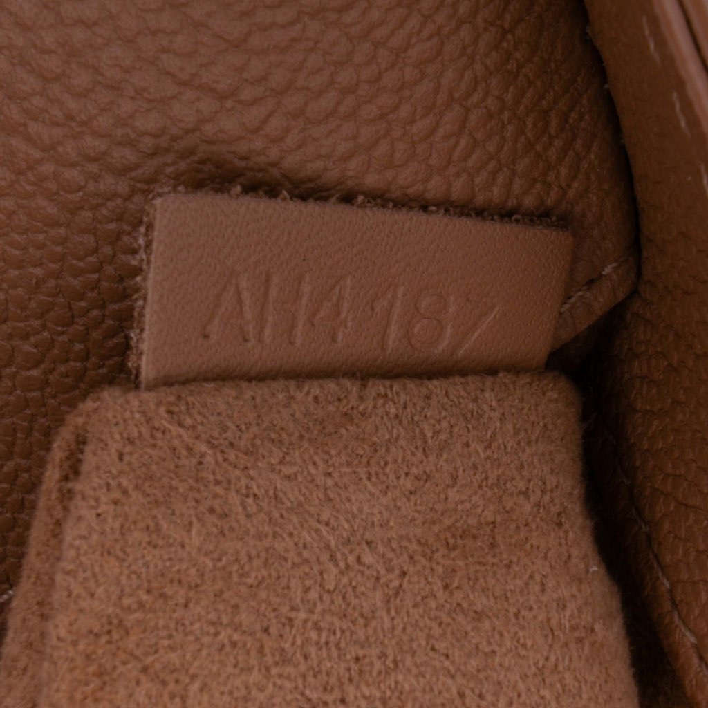 Louis Vuitton Monogram Cuir Plume Ecume Very Chain Satchel - Image 10